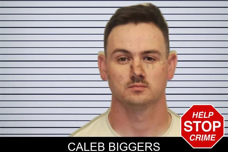 Caleb Biggers mugshot
