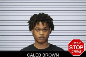 Caleb Brown mugshot