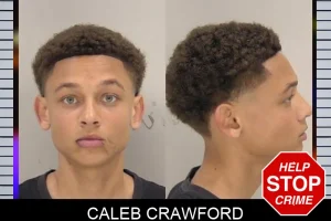 Caleb Crawford mugshot