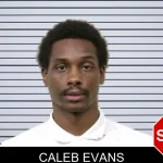 Caleb Evans mugshot