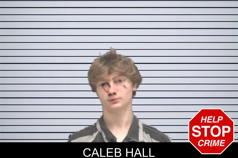 Caleb Hall mugshot