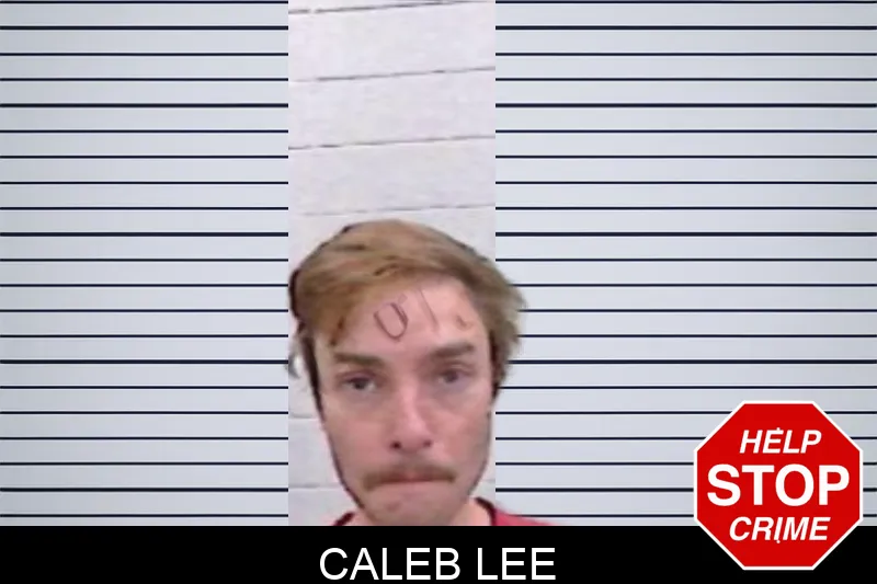 Caleb Lee mugshot