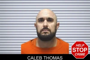 Caleb Thomas mugshot