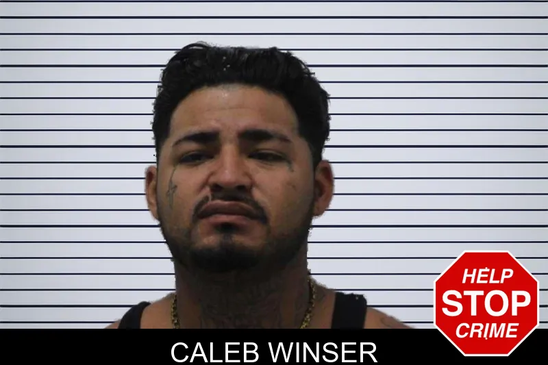 Caleb Winser mugshot