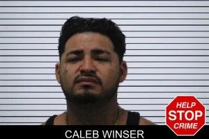 Caleb Winser mugshot
