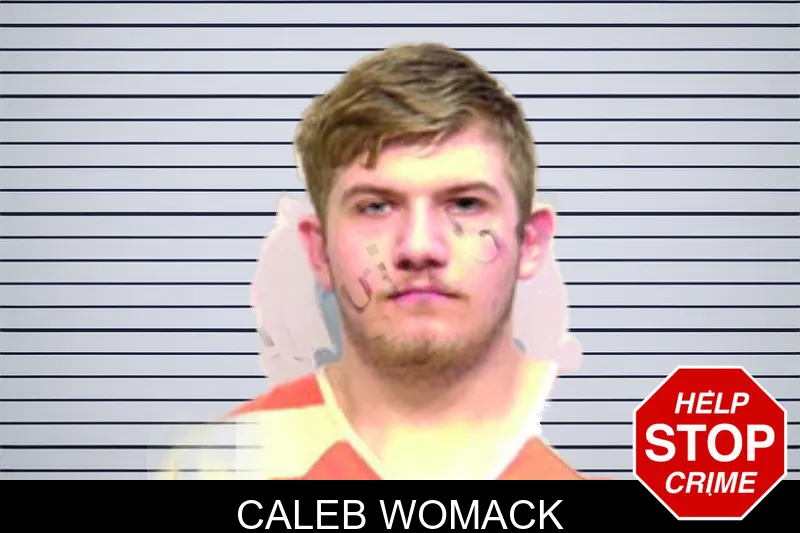 Caleb Womack mugshot