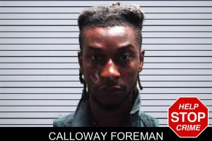 Calloway Foreman mugshot