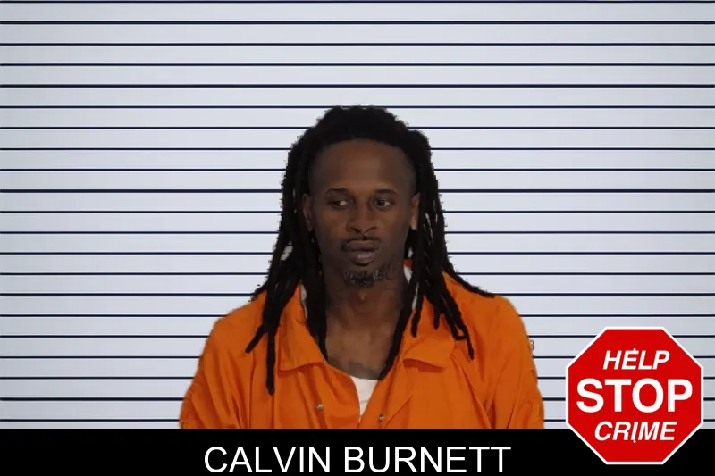 Calvin Burnett mugshot