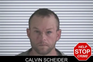 Calvin Scheider mugshot