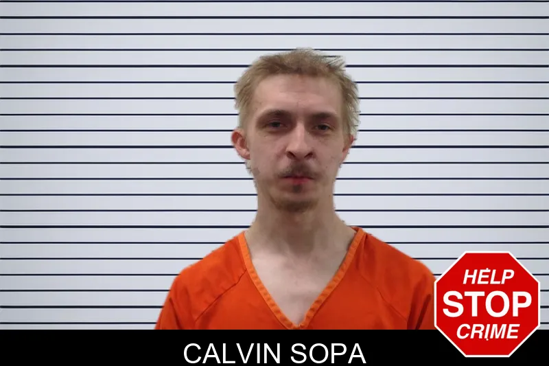 Calvin Sopa mugshot