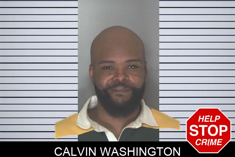 Calvin Washington mugshot