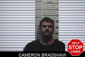 Cameron Bradshaw mugshot