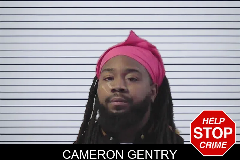 Cameron Gentry mugshot