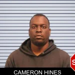 Cameron Hines mugshot