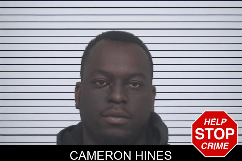 Cameron Hines mugshot