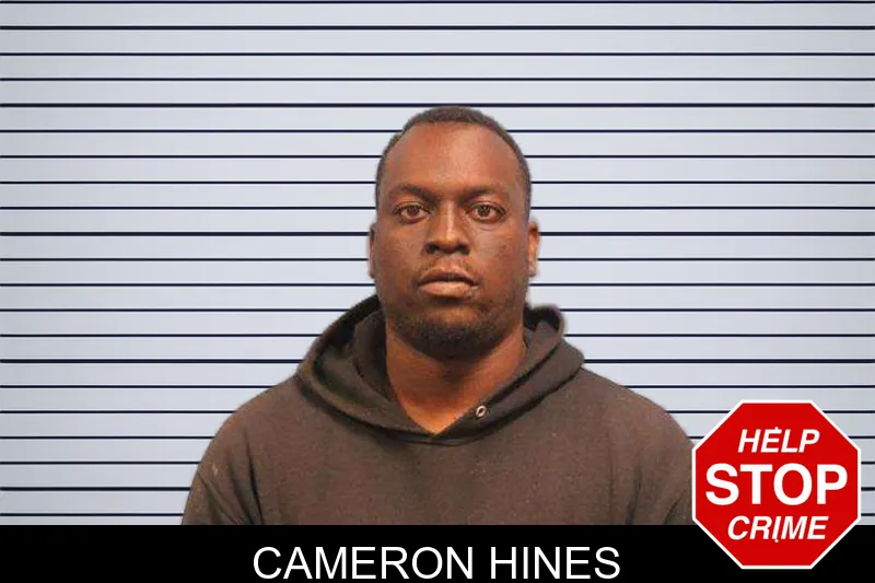 Cameron Hines mugshot