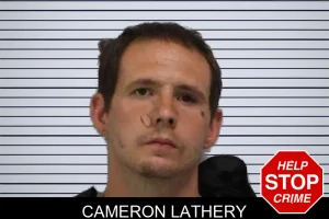 Cameron Lathery mugshot