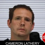 Cameron Lathery mugshot