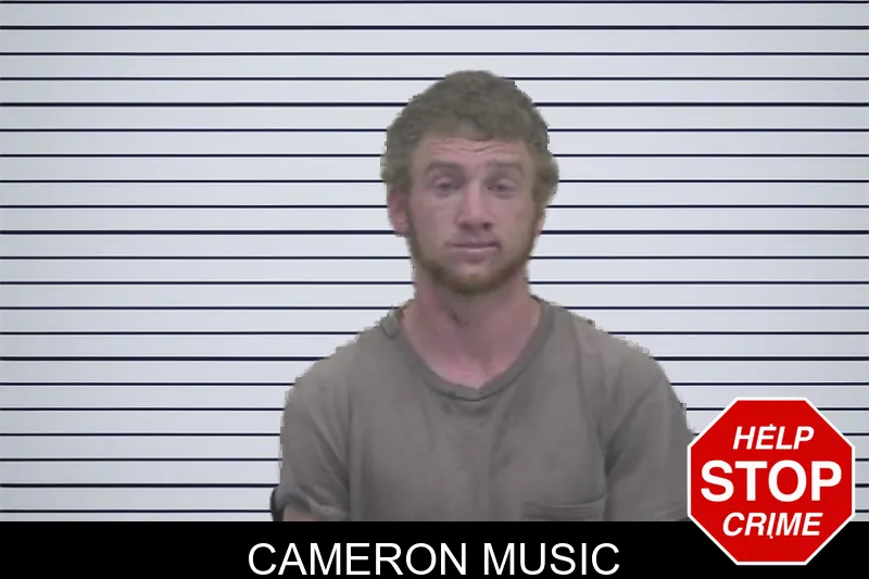 Cameron Music mugshot