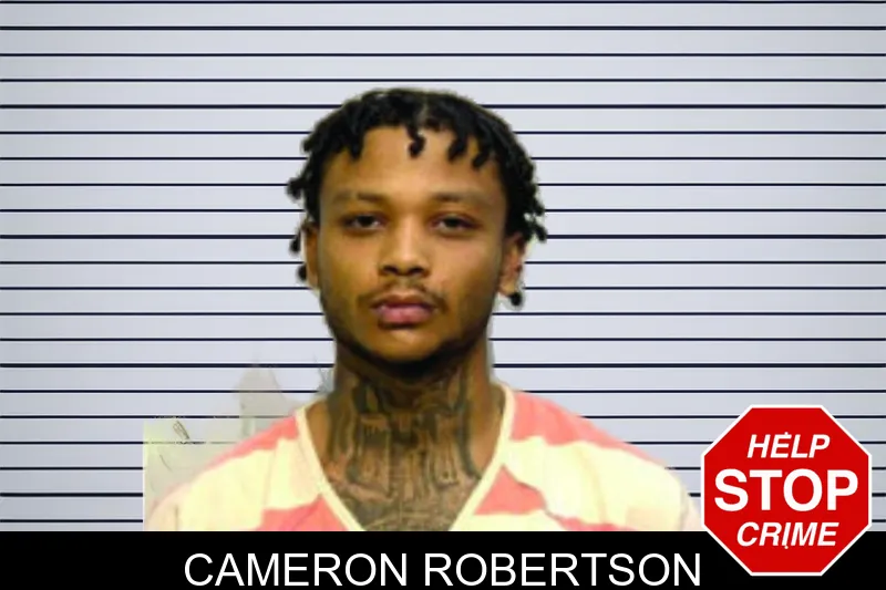 Cameron Robertson mugshot