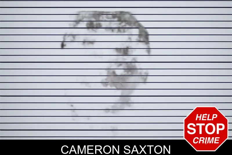 Cameron Saxton mugshot