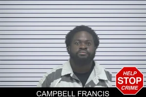 Campbell Francis mugshot