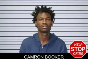 Camron Booker mugshot