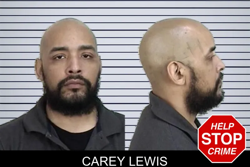 Carey Lewis mugshot