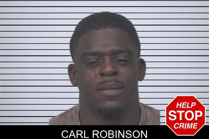 Carl Robinson mugshot