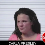 Carla Presley mugshot