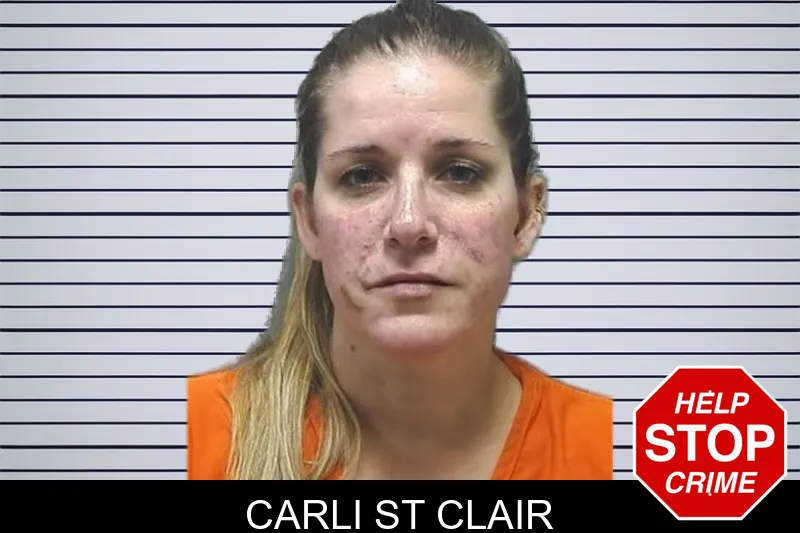 Carli St Clair mugshot