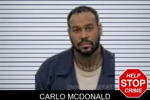 Carlo McDonald mugshot