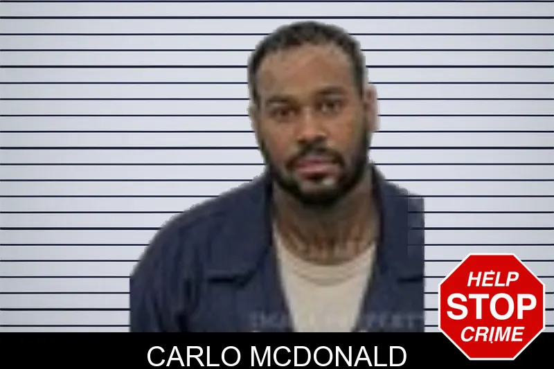 Carlo McDonald mugshot
