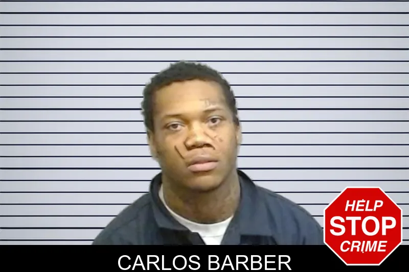 Carlos Barber mugshot