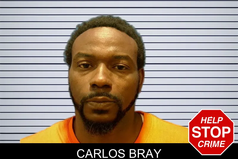 Carlos Bray mugshot