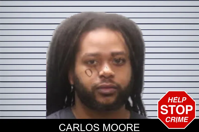 Carlos Moore mugshot