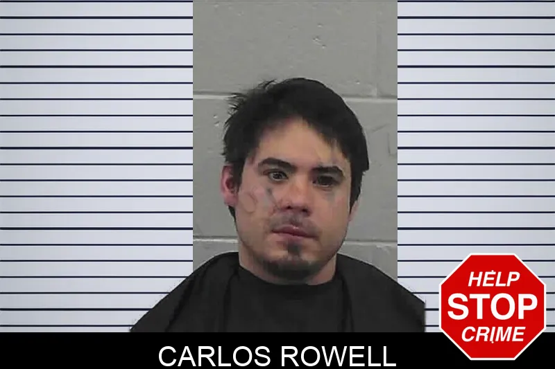 Carlos Rowell mugshot