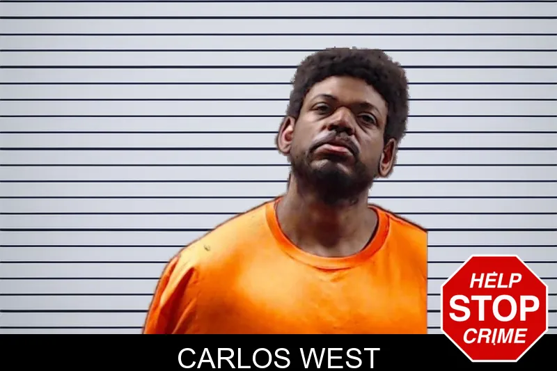 Carlos West mugshot