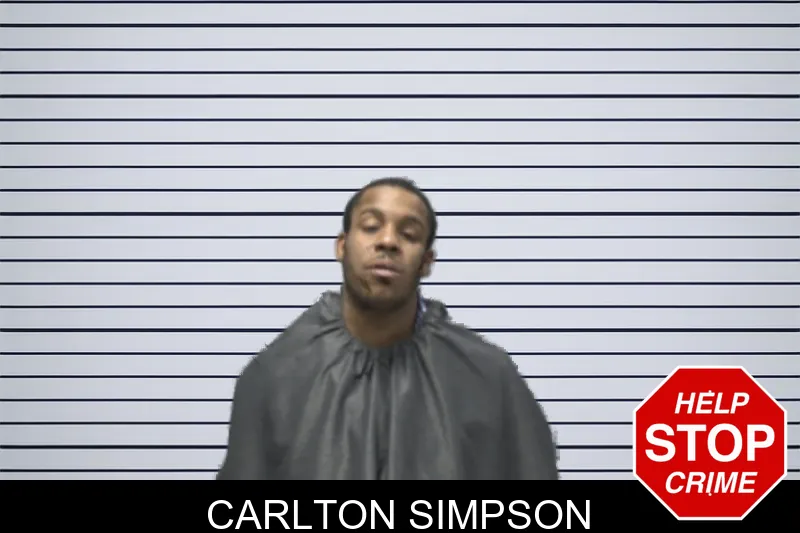 Carlton Simpson mugshot