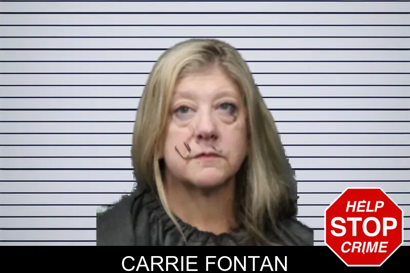 Carrie Fontan mugshot