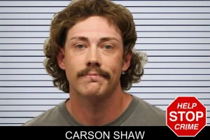 Carson Shaw mugshot