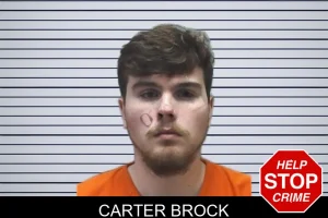 Carter Brock mugshot