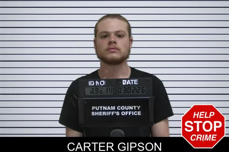 Carter Gipson mugshot – Putnam County , Georgia Carter Gipson