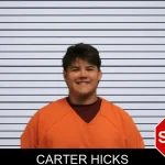 Carter Hicks mugshot