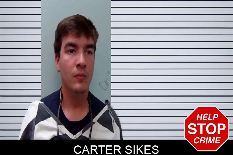 Carter Sikes mugshot