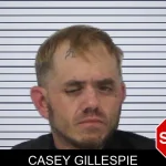Casey Gillespie mugshot