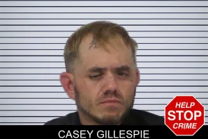 Casey Gillespie mugshot