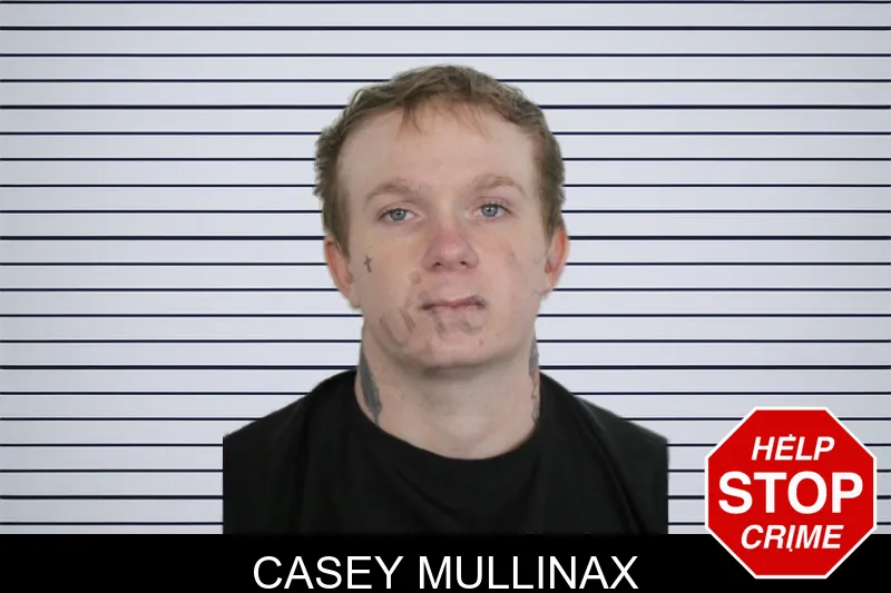 Casey Mullinax mugshot