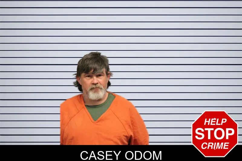 Casey Odom mugshot