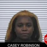 Casey Robinson mugshot